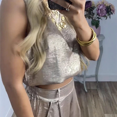 women-s-2-piece-glossy-outfit-tank-top-wide-leg-pants-4226