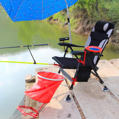 🔥 Final Day — Store Closing Clearance (Tariff Reasons). Limited Stock. First come, first served. Once gone, never back. 🔥Portable Folding Fishing Recliner Chair