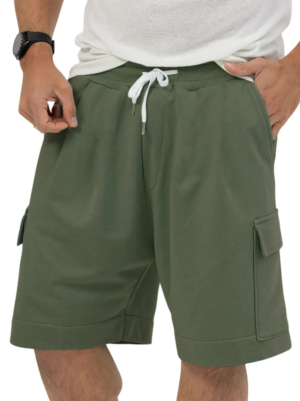 men-s-utility-multi-pocket-bermuda-everyday-sports-lace-up-shorts-2976