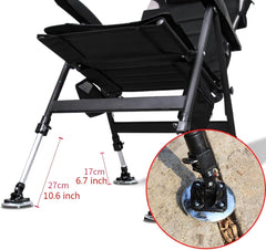 🔥Last Day! Buy One, Get One Free!🔥 Stock Clearance – Limited Quantity, First Come, First Served. Once They're Gone, They're Gone!🔥Portable Folding Fishing Recliner Chair